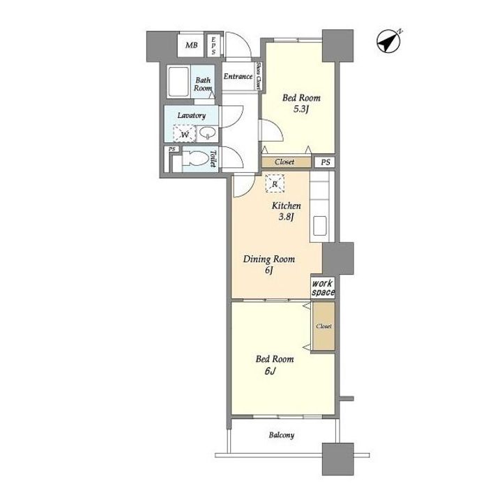 晴海アーバンプラザの間取り