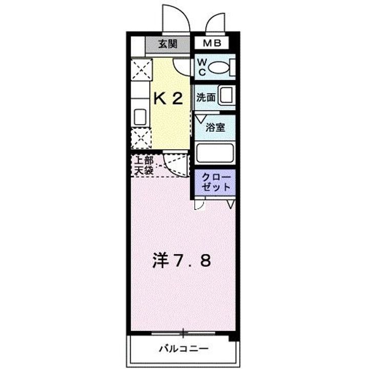 サンシルエーラの間取り