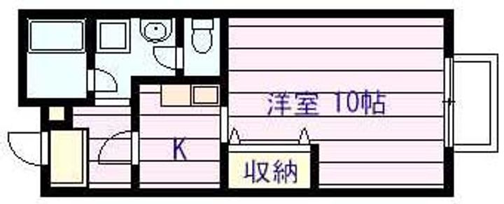 ベルシオン旭ヶ丘の間取り
