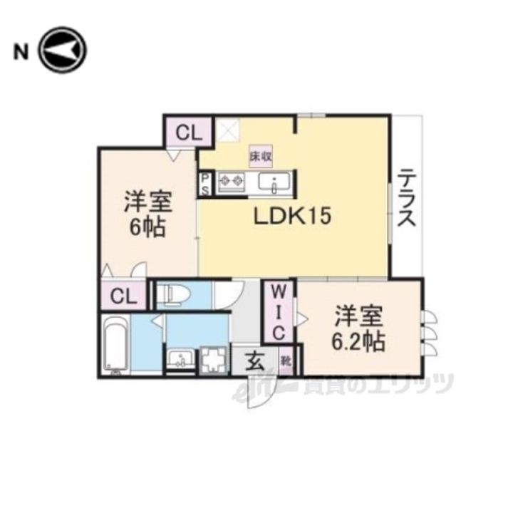 マハナの間取り