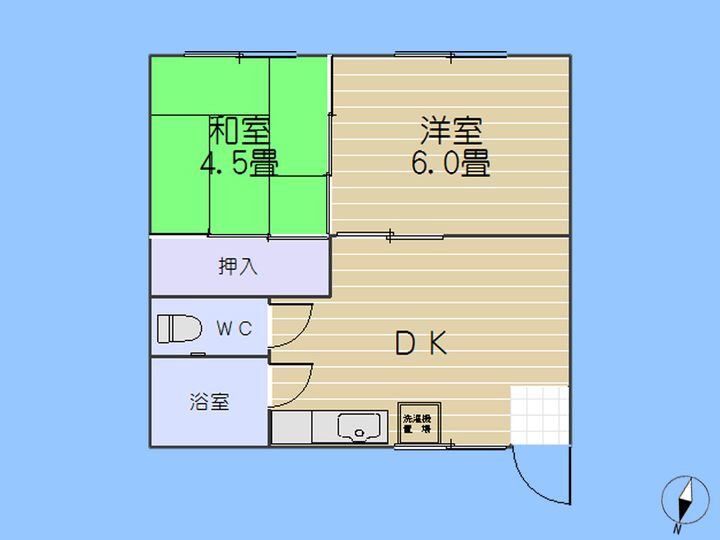コーポ延寿の間取り