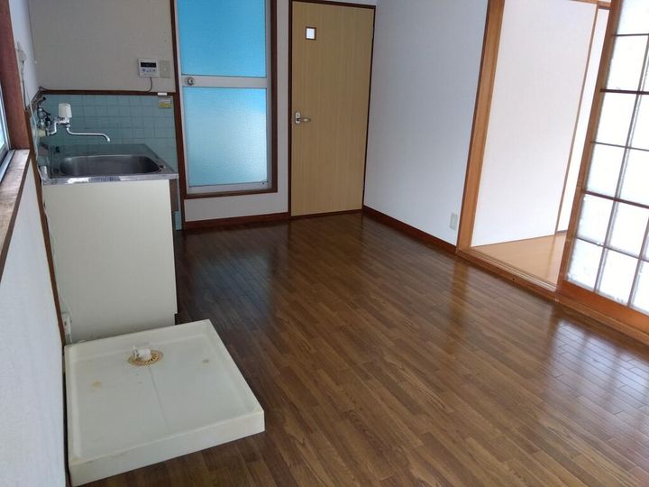 コーポ延寿の居間