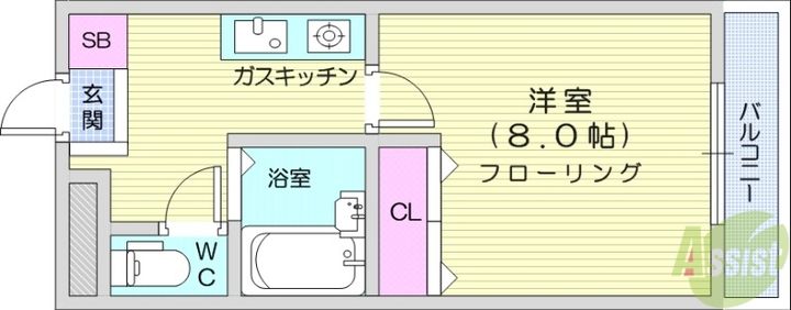 SSKビルの間取り