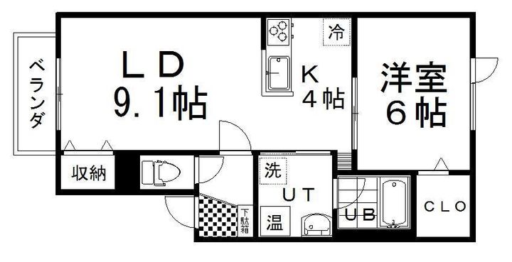 buena vida(ブエナヴィーダ)の間取り