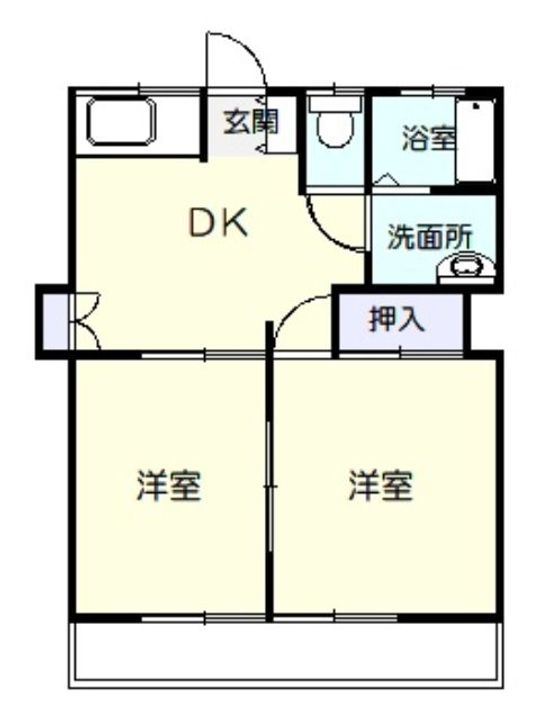 サンガーデンの間取り