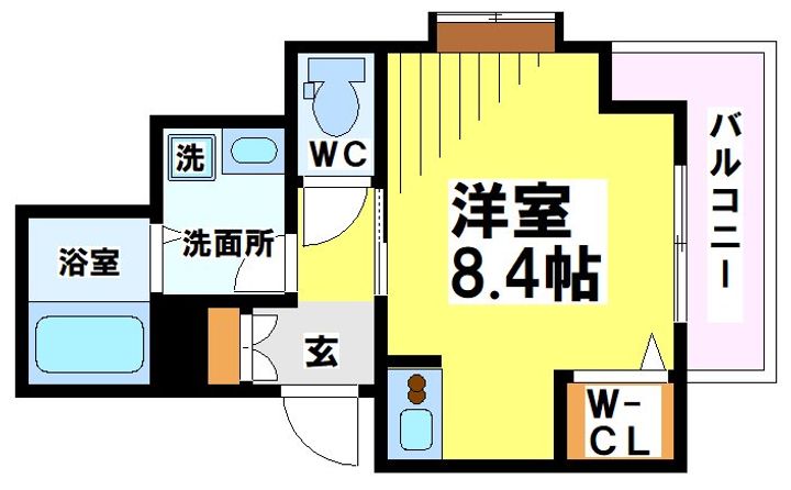 東京都調布市布田4(マンション)の賃貸物件の間取り