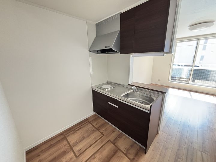 宮城県仙台市青葉区宮町1(アパート)の賃貸物件のキッチン