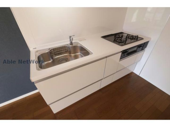 ASAJIビルのキッチン