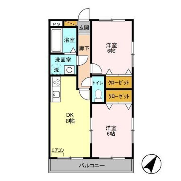 ASAJIビルの間取り