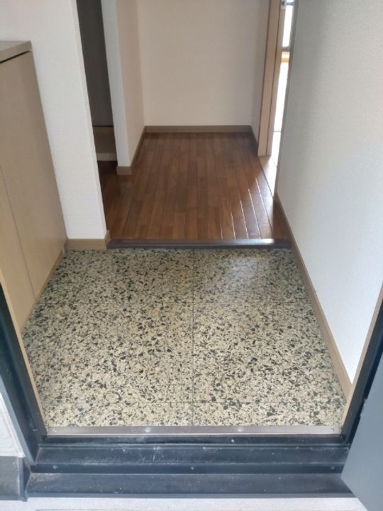 パークハイツふたばの玄関