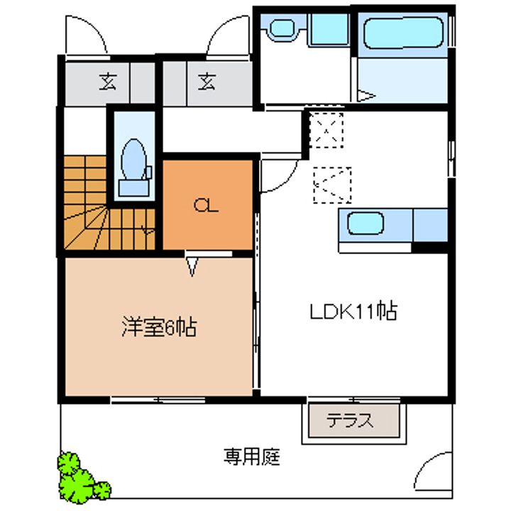 ジェミニの間取り