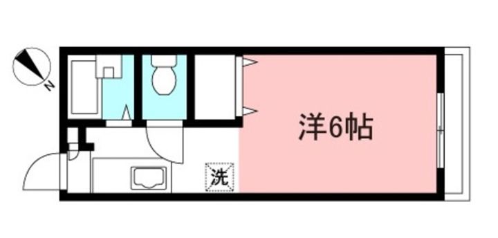 コーポRSHの間取り