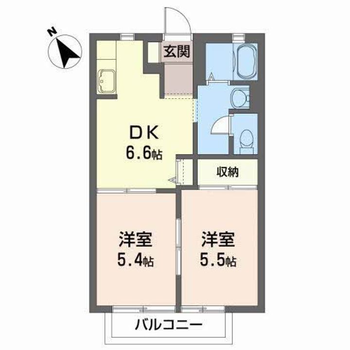 カーサ栄照の間取り