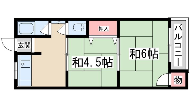 グレイスフル1の間取り