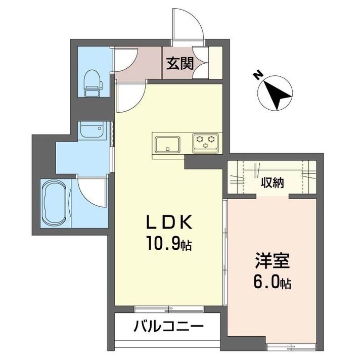 フェリーチェ里見の間取り