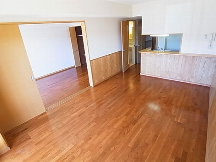 サンタバレー弐番館の居間