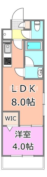 千葉県千葉市中央区要町(マンション)の賃貸物件の間取り