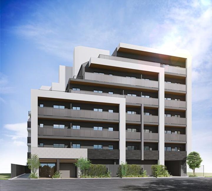 プレディアコート西葛西の外観