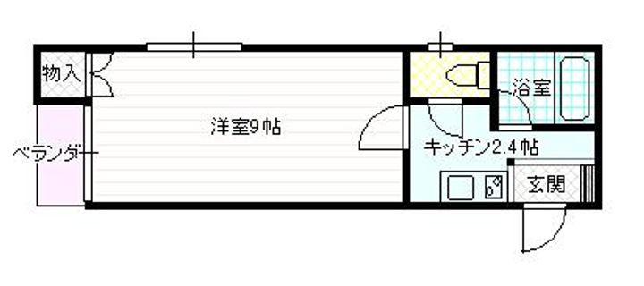 ハイムアンゲルウスIの間取り