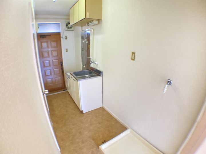 宮城県仙台市青葉区台原4(アパート)の賃貸物件のキッチン