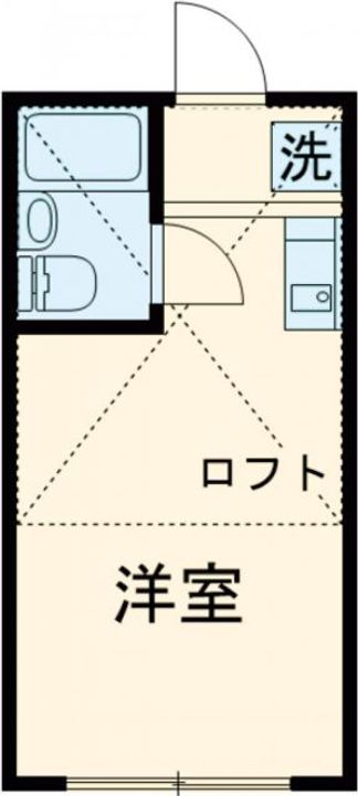 ラサ国分寺A号館の間取り