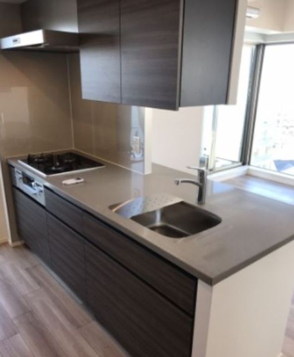東京都目黒区碑文谷4(マンション)の賃貸物件のキッチン