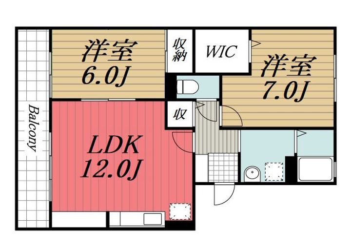 千葉県市原市五井西5(アパート)の賃貸物件の間取り
