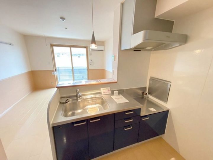 埼玉県本庄市北堀(アパート)の賃貸物件のキッチン