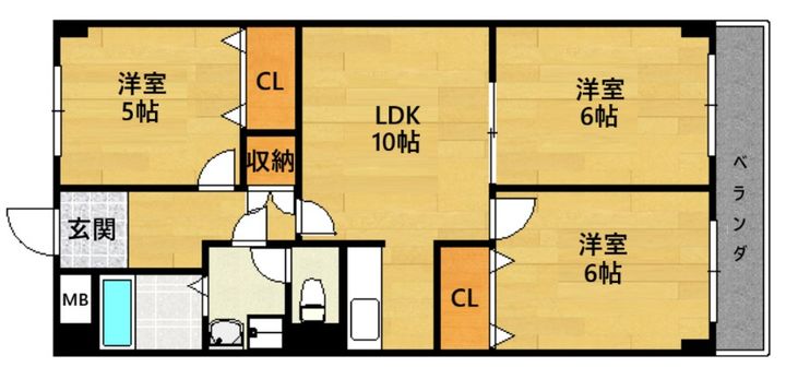 ドルミイヌイの間取り