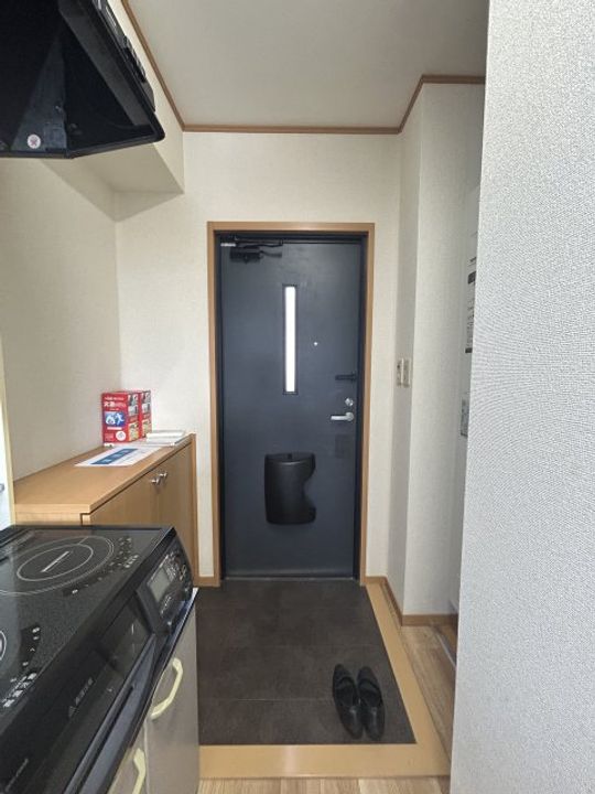 フレアコートの玄関