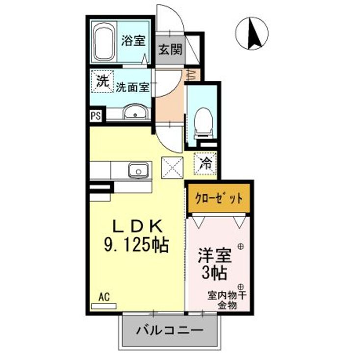 カーサ・Y IIの間取り