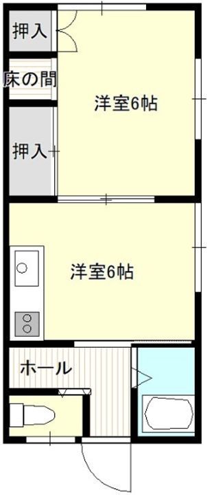 伊藤ハイツの間取り