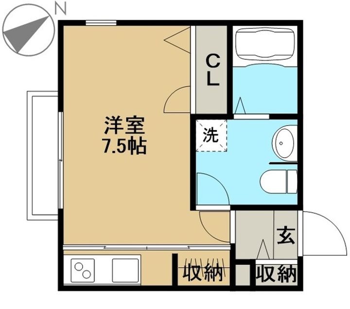 ブルターニュの間取り
