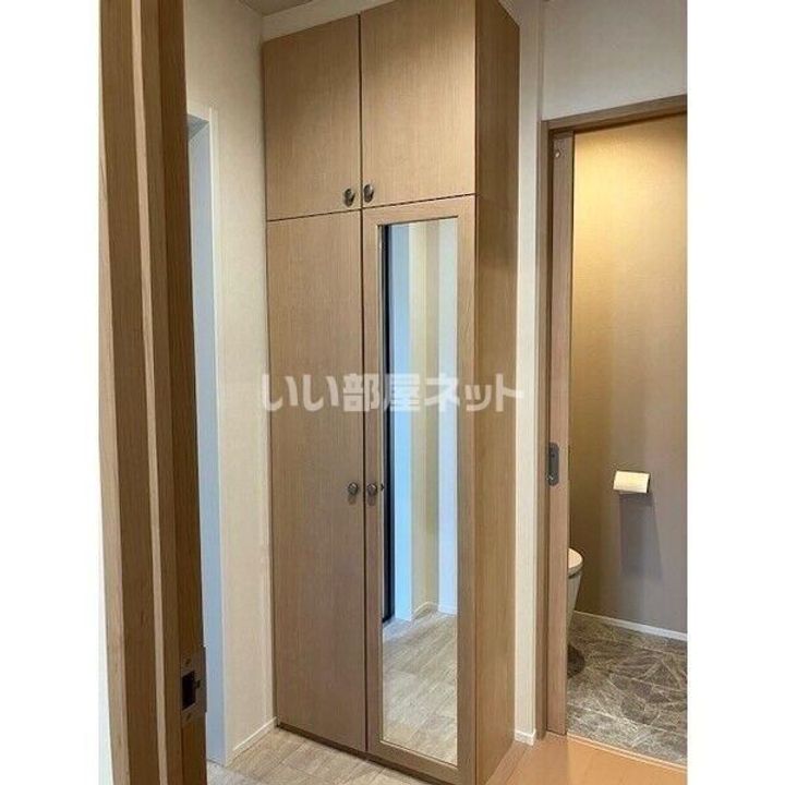 栃木県宇都宮市石井町(アパート)の賃貸物件の玄関