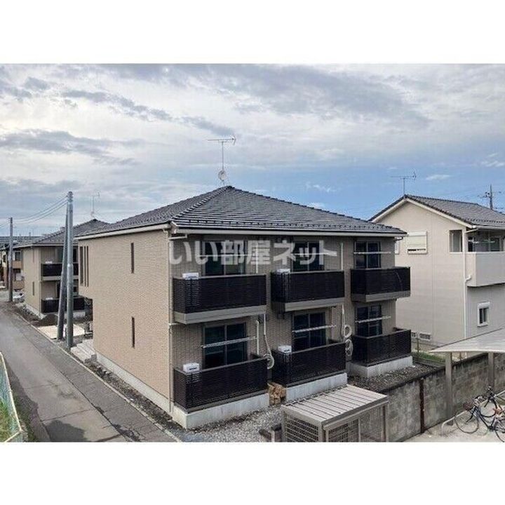 栃木県宇都宮市石井町(アパート)の賃貸物件の外観