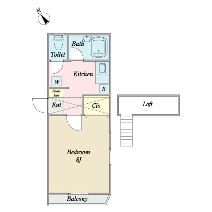 ショコラハウスの間取り