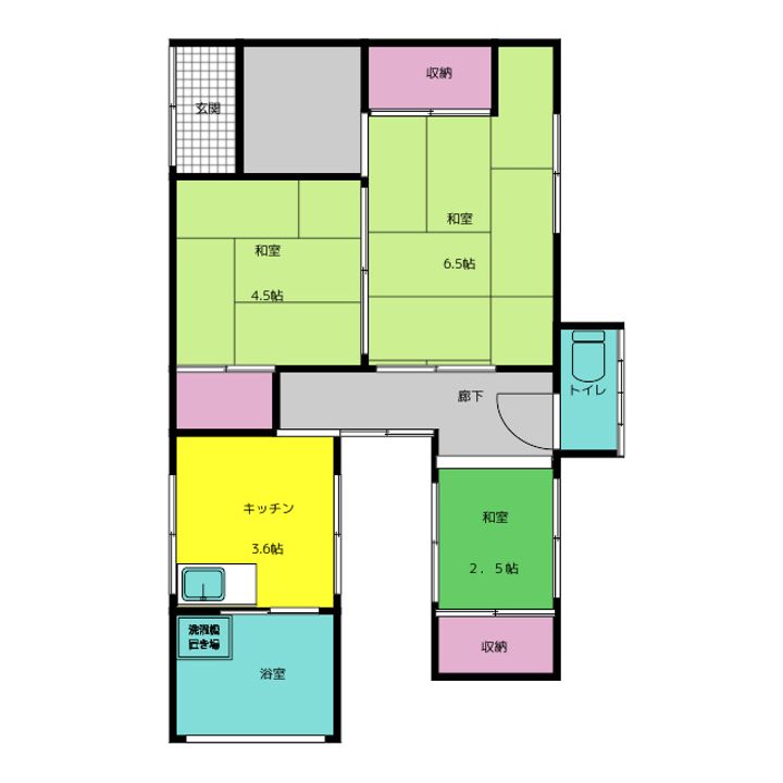 東京都中野区本町6(一戸建)の賃貸物件の間取り