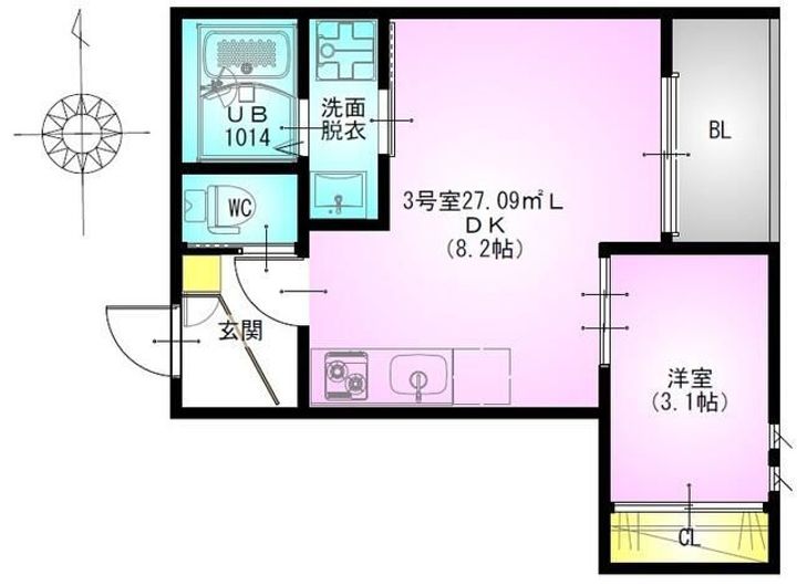 REGALEST VIGOR (レガリスト ヴィゴール)の間取り