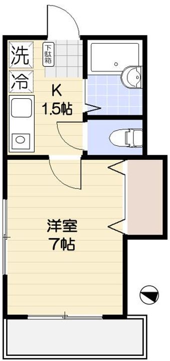 イーストフローラの間取り