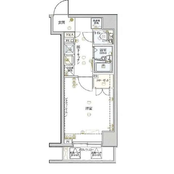 ヴェルト横浜ブライトコートの間取り