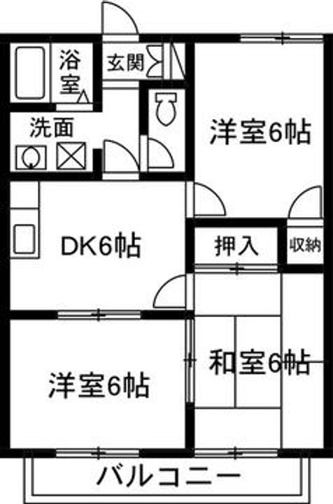 クオレサンシャインの間取り