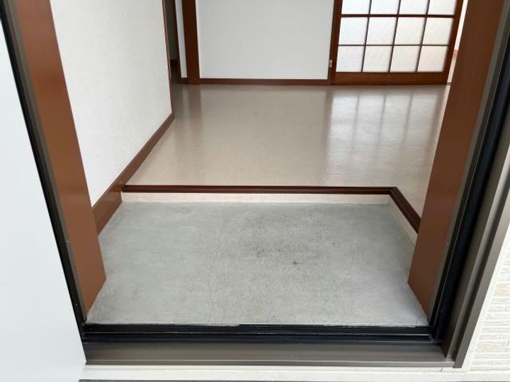 福島県郡山市富久山町久保田字三御堂(アパート)の賃貸物件の玄関