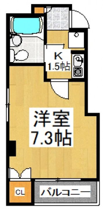 マルコビルの間取り