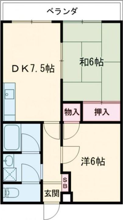アストロ21の間取り