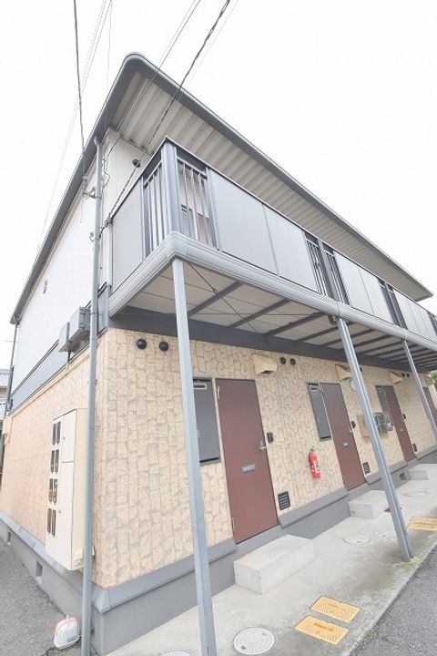 アンダンテ田中B棟の外観