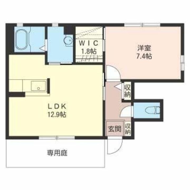 アトリオ Cの間取り