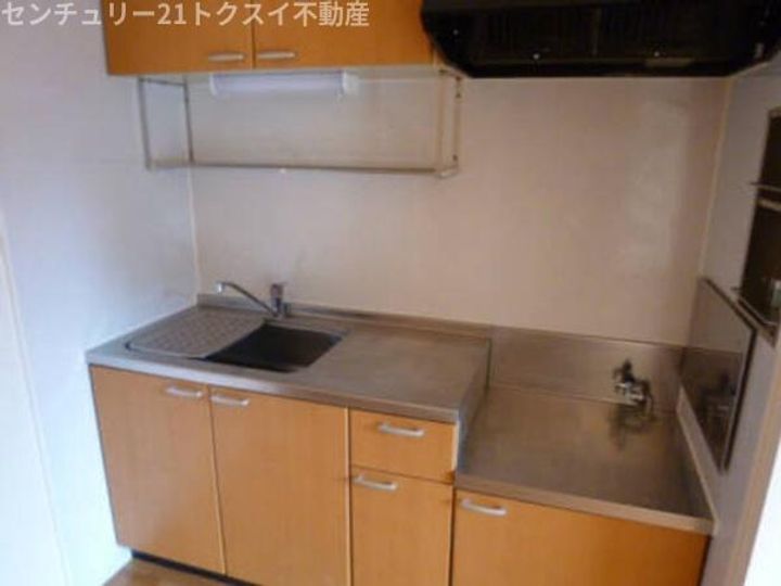 千葉県佐倉市鏑木町(アパート)の賃貸物件のキッチン