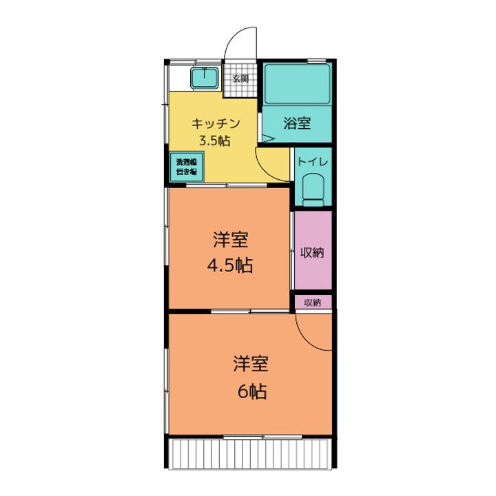 ドエル湘南の間取り