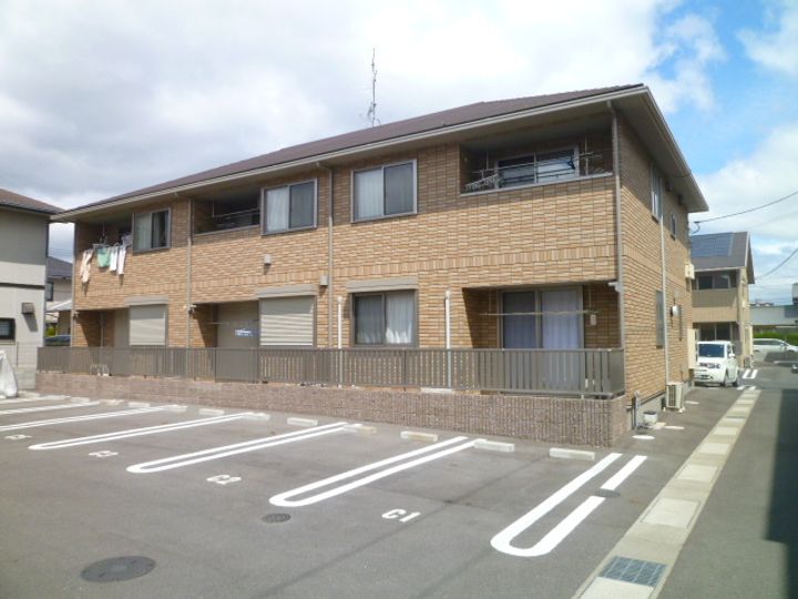 岡山県岡山市北区撫川(アパート)の賃貸物件の外観