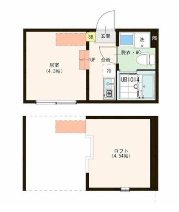 東京都葛飾区高砂2(アパート)の賃貸物件の間取り
